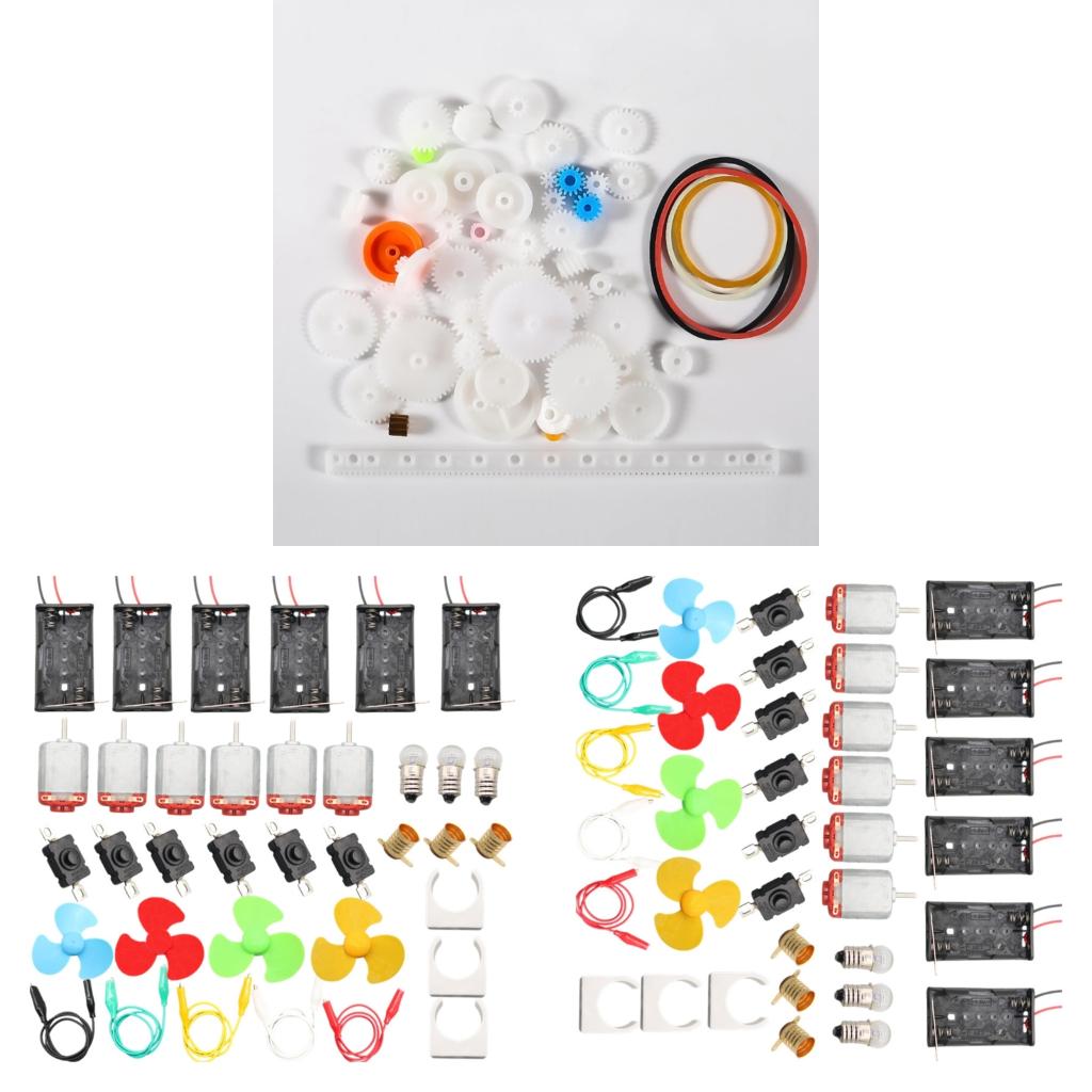 Science And Hobby - ชุดมอเตอร์ของ Toy 3V-12V ประกอบของเล่นของเล่นเพื่อการศึกษาสำหรับเด็ก