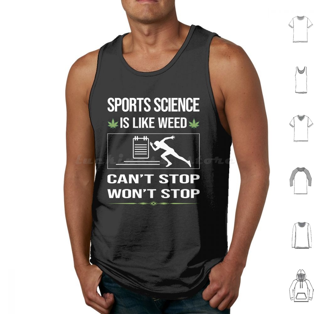 Science And Hobby - เสื้อกล้ามพิมพ์ลายวิทยาศาสตร์กีฬาสุดฮา ทำจากผ้าฝ้าย ลาย 