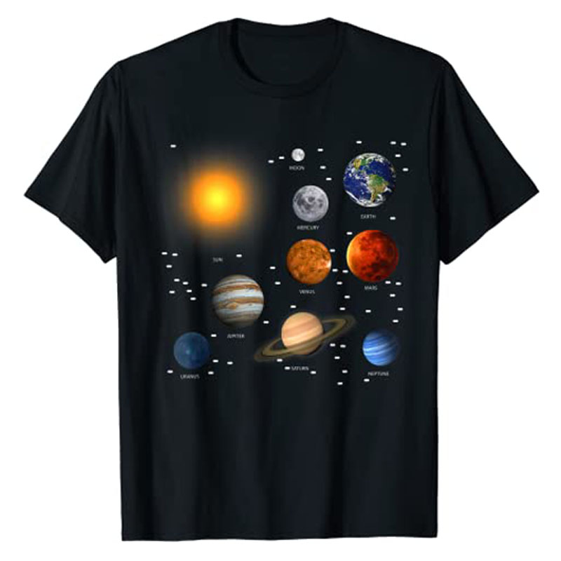 Science And Hobby - เสื้อยืดลายกราฟิกสำหรับคนรักอวกาศเสื้อยืดลายดาราศาสตร์ของเราเสื้อยืดแขนสั้นสำหรับการศึกษาวิทยาศาสตร์ไอเดียของขวัญงานอดิเรก