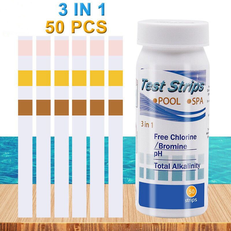 แถบทดสอบคลอรีน PH 50 ชิ้น สำหร - Water Testing Kit บทวิจารณ์และราคา