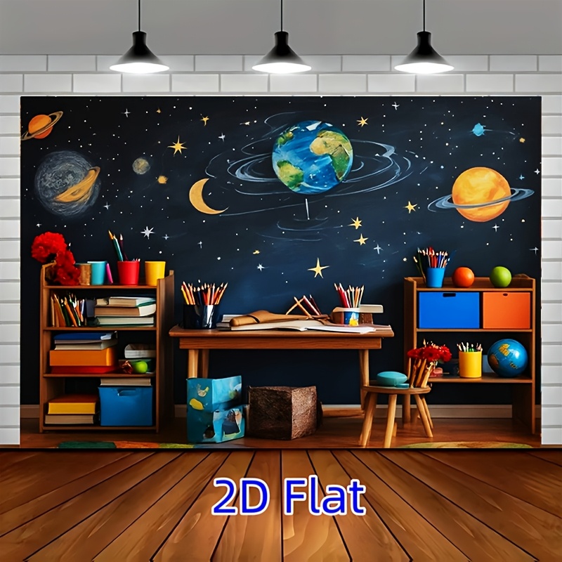 ภาพตกแต่งผนังห้องเรียนดาราศาสต - Science Nursery บทวิจารณ์และราคา