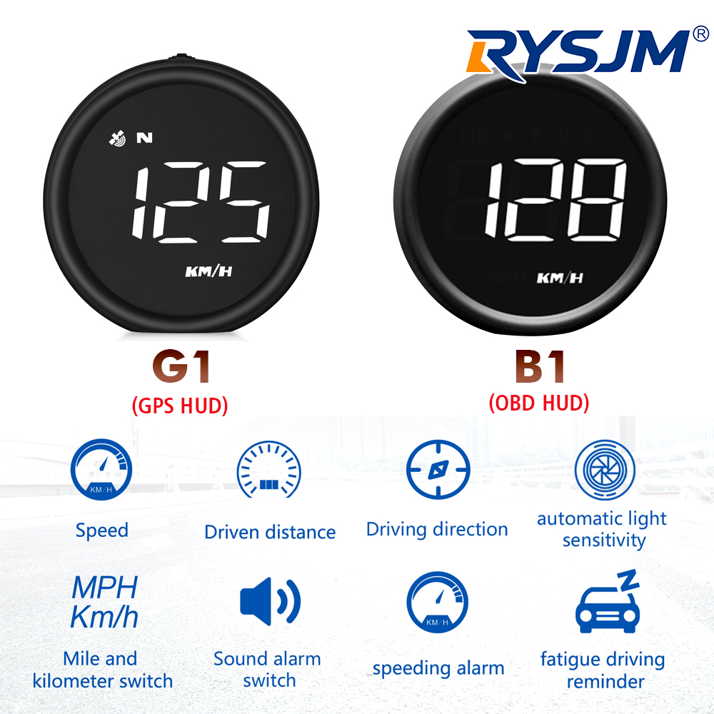 G1 GPS HUD & B1 OBD2 คอมพิวเตอ - Anemometer Wind Speed บทวิจารณ์และราคา