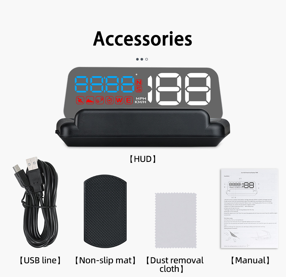 C500/T900, OBD/GPS HUD จอแสดงผ - Anemometer Wind Speed บทวิจารณ์และราคา