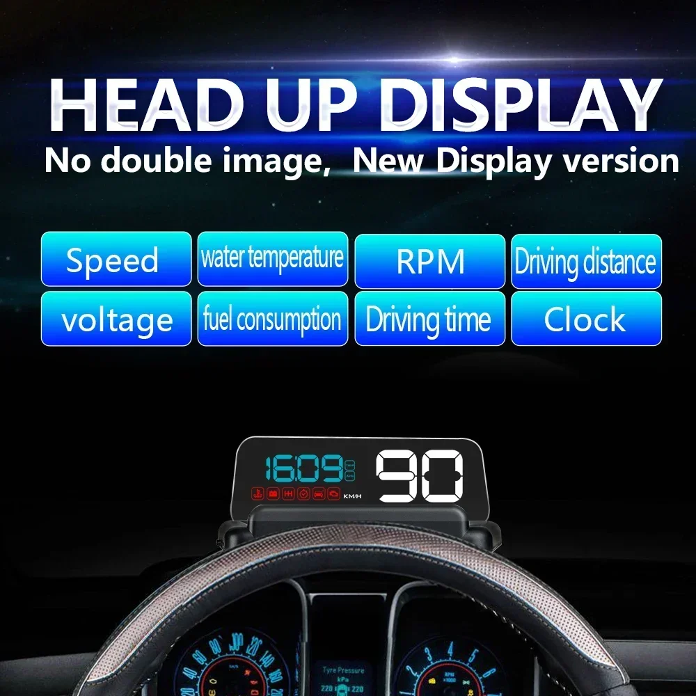 C500/T900, OBD/GPS HUD จอแสดงผ - Anemometer Wind Speed บทวิจารณ์และราคา