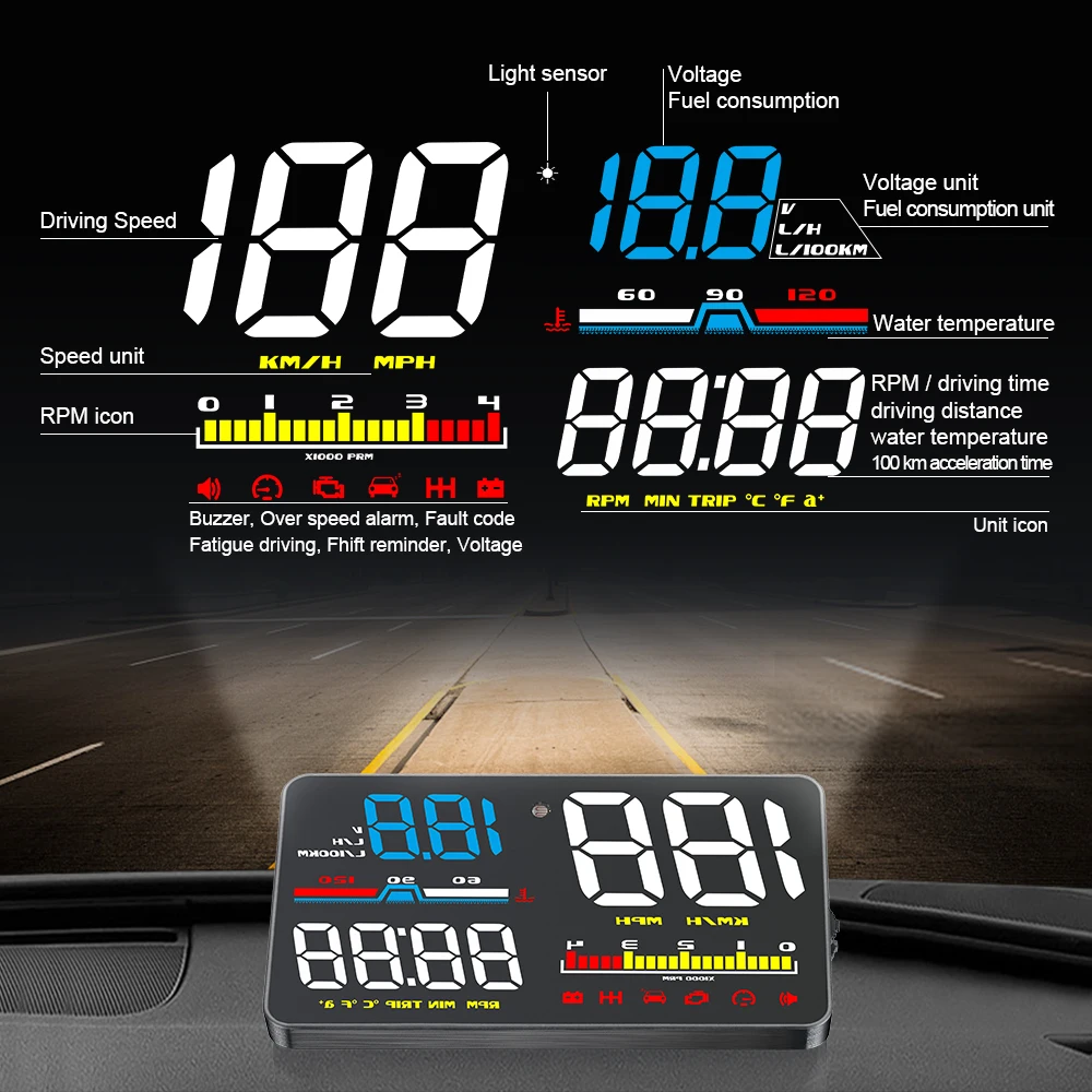 โปรเจคเตอร์ติดกระจกรถยนต์แบบดิ - Anemometer Wind Speed บทวิจารณ์และราคา