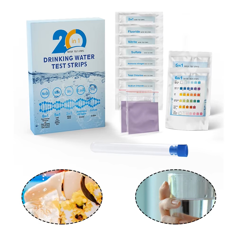 ชุดทดสอบน้ำ YAGO 20 in 1 สำหรั - Water Testing Kit บทวิจารณ์และราคา