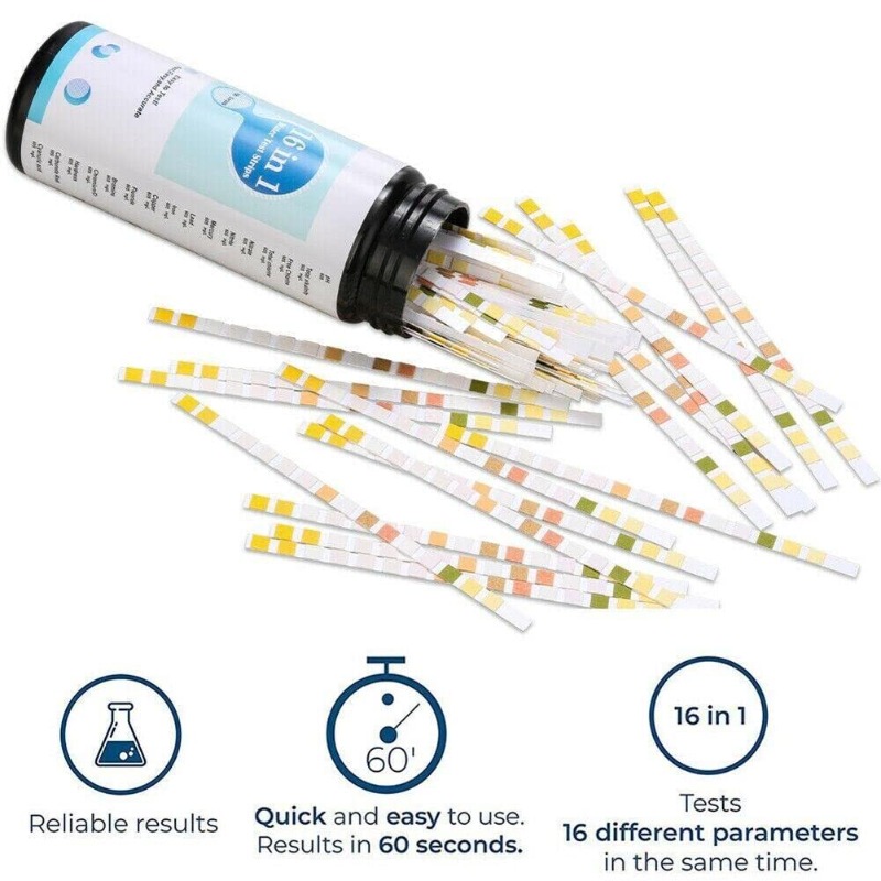 ชุดทดสอบคุณภาพน้ำดื่ม 16 in 1  - Water Testing Kit บทวิจารณ์และราคา