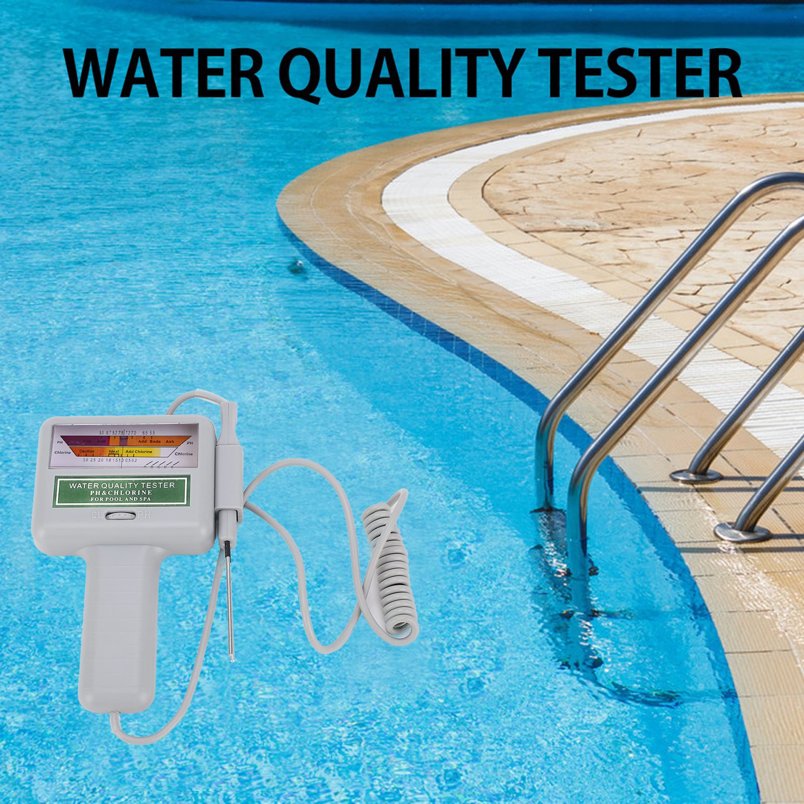 เครื่องวัดคุณภาพน้ำในสระว่ายน้ - Water Testing Kit บทวิจารณ์และราคา