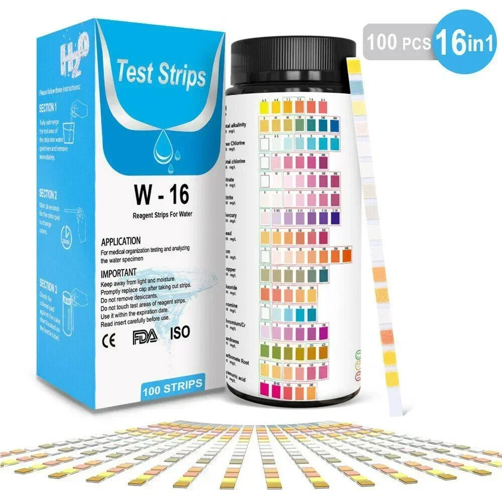 16 In 1 ชุดทดสอบน้ําดื่ม PH Te - Water Testing Kit บทวิจารณ์และราคา