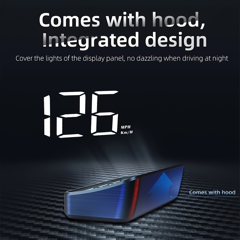 Universal Car Speedometer HUD  - Anemometer Wind Speed บทวิจารณ์และราคา