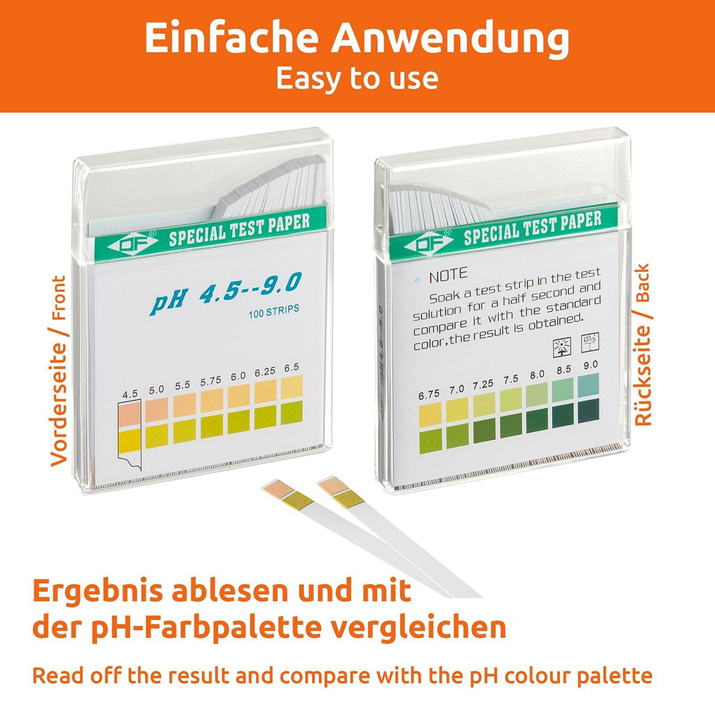 100 ชิ้น ชุดแถบกระดาษวัดค่า PH - Water Testing Kit บทวิจารณ์และราคา