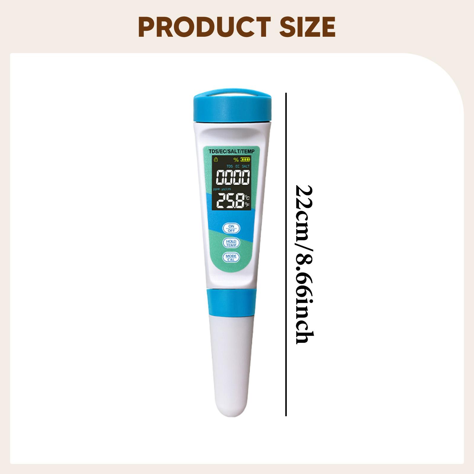 4 อิน 1 อีซี ทีดีเอส เซลท์เครื - Water Testing Kit บทวิจารณ์และราคา