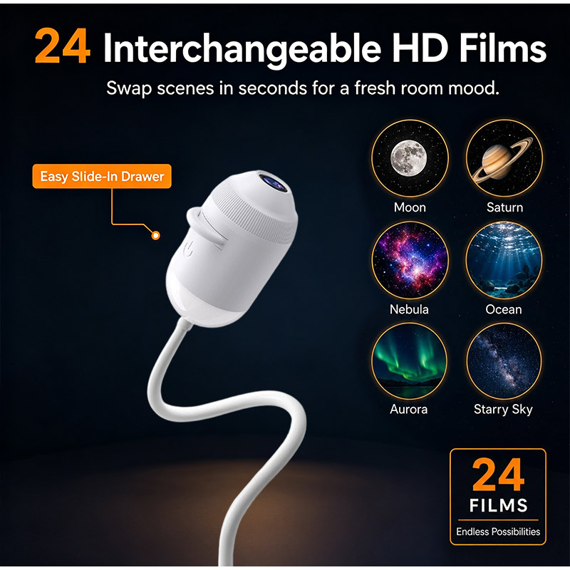 โปรเจคเตอร์ท้องฟ้าเต็มดาว TINS - Planetarium Projector Home บทวิจารณ์และราคา