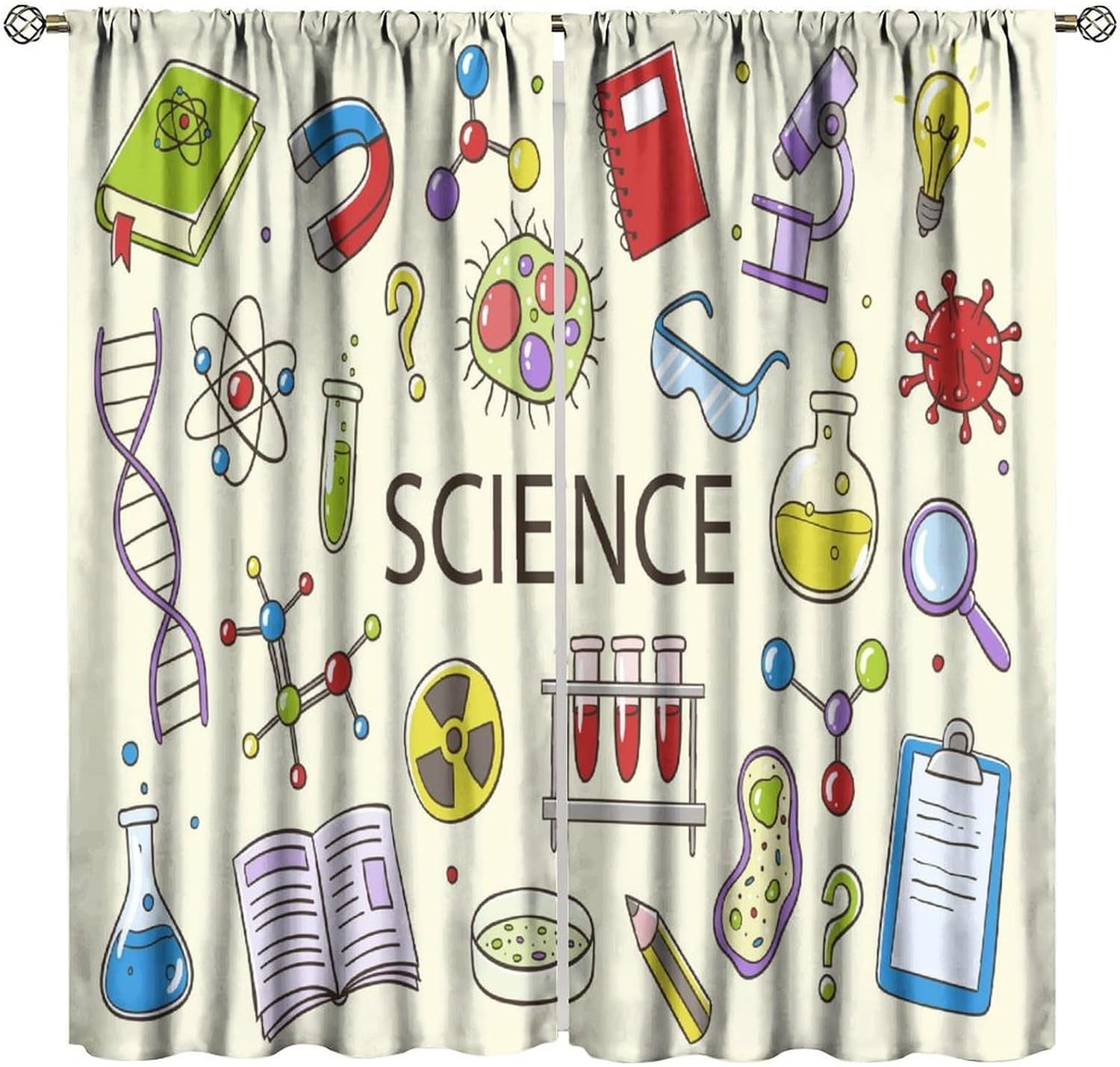 ม่านวิทยาศาสตร์ ของตกแต่งห้องเ - Science Nursery บทวิจารณ์และราคา