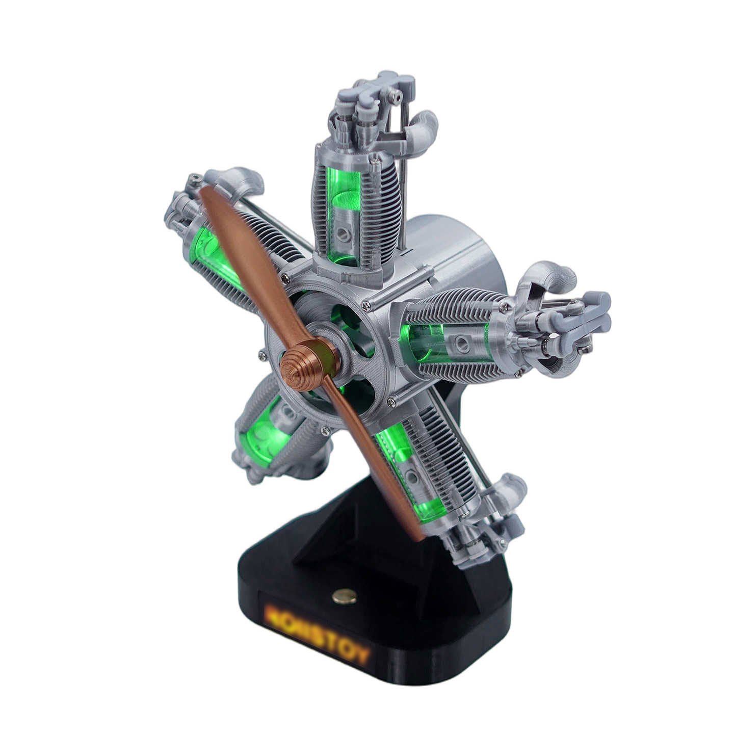 แบบจำลองเครื่องยนต์เรเดียล 5 ส - Science And Hobby บทวิจารณ์และราคา