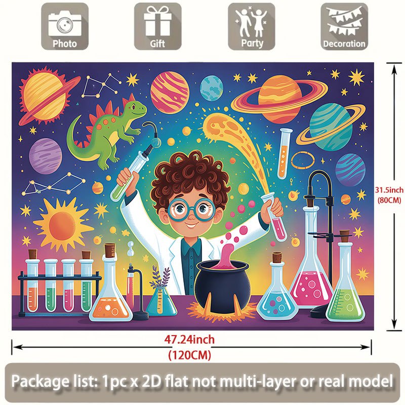 ผนังตกแต่งลายวิทยาศาสตร์อวกาศ  - Science Nursery บทวิจารณ์และราคา