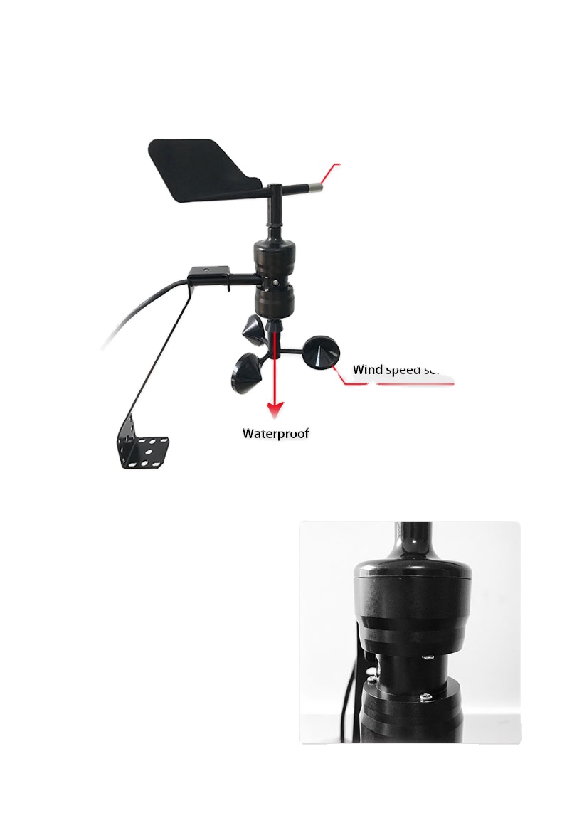 สถานีตรวจอากาศ RS485 Modbus 4- - Anemometer Wind Speed บทวิจารณ์และราคา