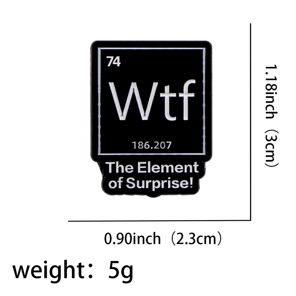 องค์ประกอบทางเคมี 74 เคลือบ Pi - Science Bob บทวิจารณ์และราคา