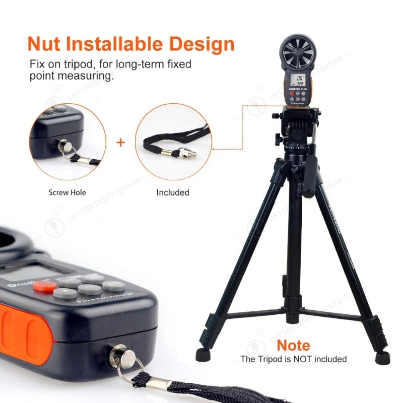 BT-100 เครื่องวัดความเร็วลมแบบ - Anemometer Wind Speed บทวิจารณ์และราคา