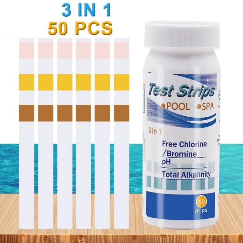 แถบทดสอบคลอรีน PH สปา สระว่ายน - Water Testing Kit บทวิจารณ์และราคา