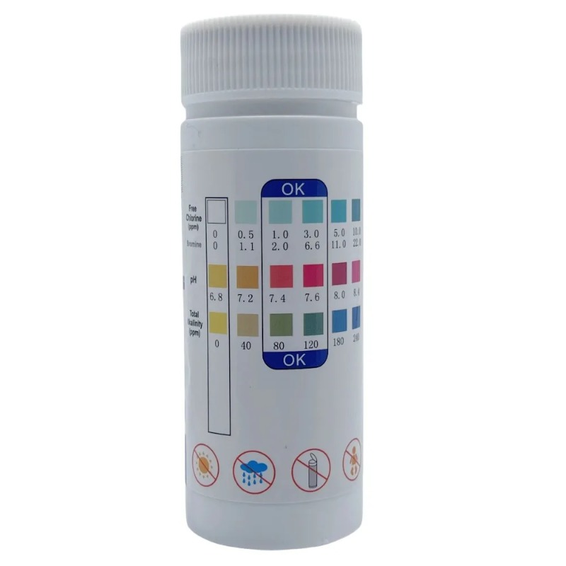 แถบทดสอบคลอรีน PH สปา สระว่ายน - Water Testing Kit บทวิจารณ์และราคา
